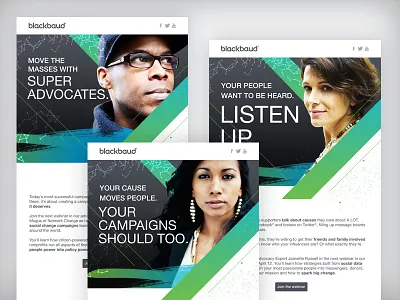 Blackbaud Advocacy Campaign advocacy agency545 blackbaud email design