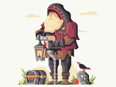 Old Man apple bird breath of the wild chest hyrule king lantern old man retromill treasure zelda