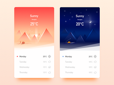 Sunny weather