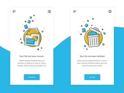File Management dailyui file management flash messages illustration svg