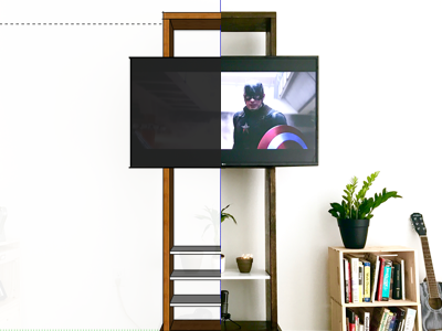 Exsto - Custom TV Stand custom diy exsto furniture furniture design sketchup tv tv stand