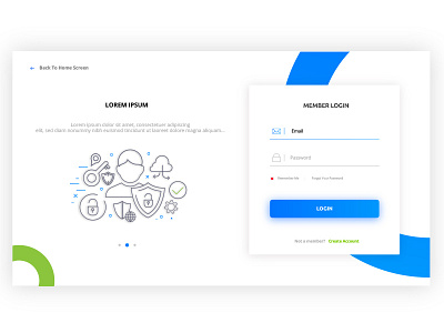 Login form design !! ui ux