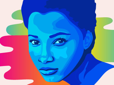 Fashion Illustrations fashion gradients illustration