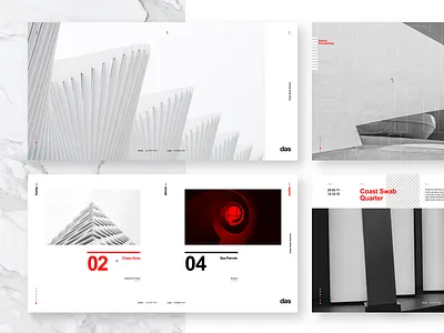Das - Architecture Template - Sketch clean helvetica landing page layout minimal swiss template typography ui ux web design