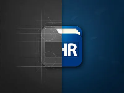 myPHR-Logo app certification circles design education geometric grid hr icon logo photoshop study