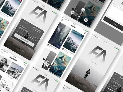“Freeze Art” Project Summary design inspiration photography