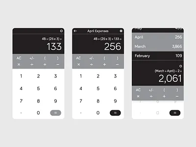 Calculator 004 calculator dailyui day ui