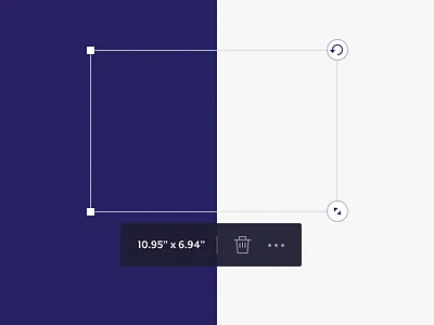Asset Manipulation UI asset creation design handles launcher manipulation menu tool ui ux web