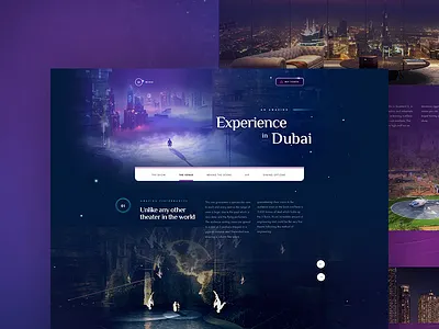 La Perle - Venue dragone dubai emea layout menu motion scroll show video website