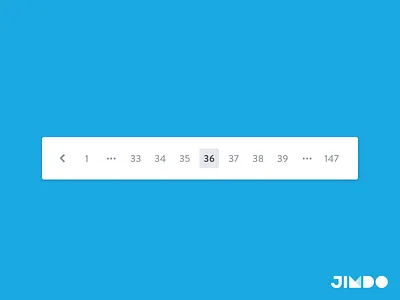 Pagination flat jimdo pages pagination simple