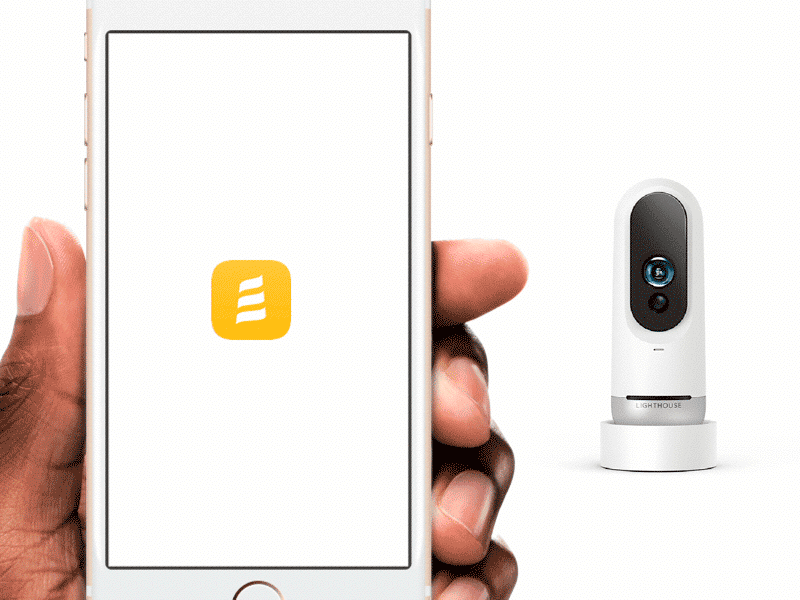 Lighthouse ai android app camera icon iphone lighthouse mobile speech ui ux voice