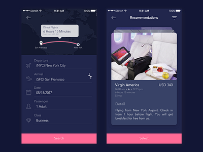 Exploring Flight Booking App app booking flight mobile ticket ui