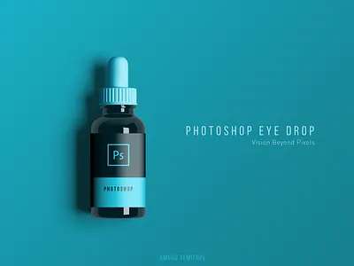 Photoshop Eye Drops poster