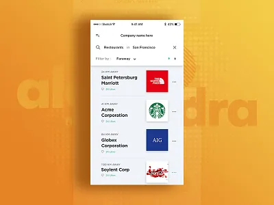 SearchIT android app application company ios search ui ux