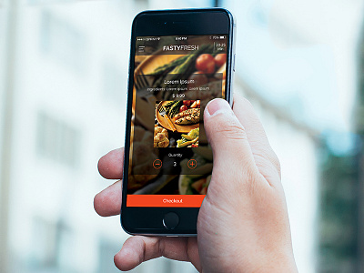 Fasty Fresh-1 app delivery design fast food fresh ios order photoshop service sketch ui
