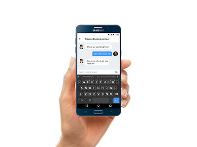 Traviato Flight Booking Chatbot android assistant aviato book booking bot challenge chatbot flight new travel traviato