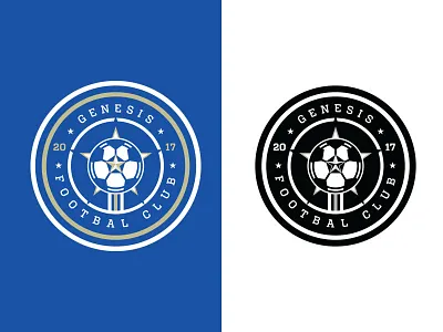 Genesis Football Club badge football logo soccer sports