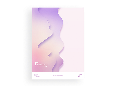 Poster Day #059 calm challenge colors design minimal modern poster posterchallenge sand