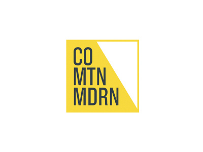 Colorado Mountain Modern identity logo