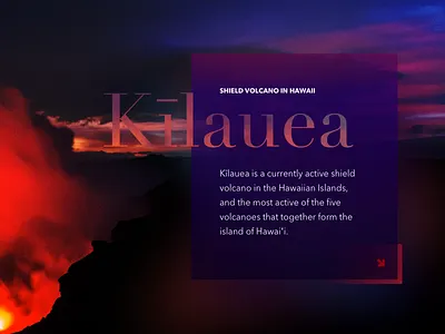 UI Card blog blue card clean design purple ui