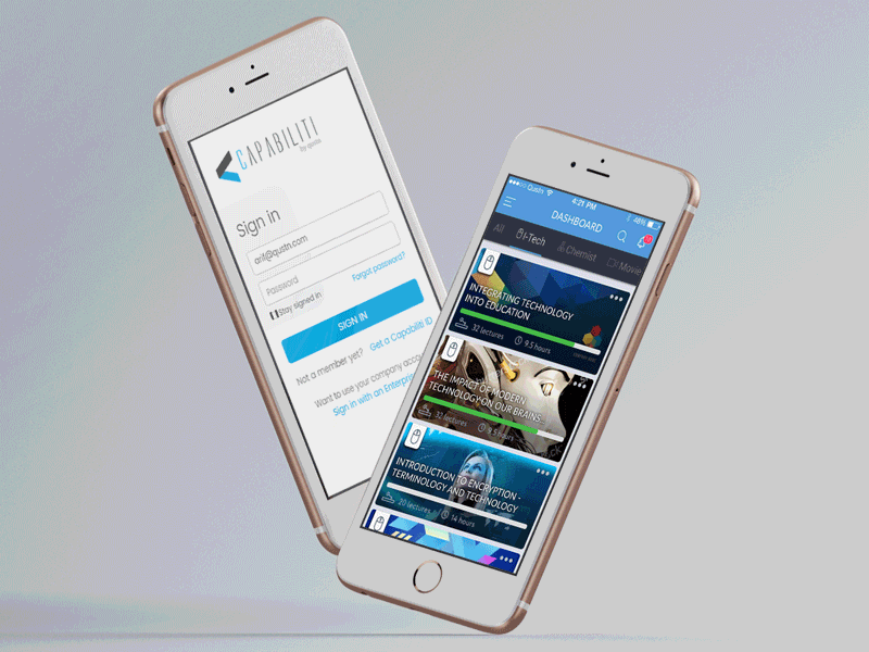Learning App.. app dashboard app learning dashboard app login learning app ui ux web app design