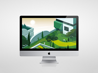 The Value of a Green Roof animation design graphic green illustration motion graphics roof tech