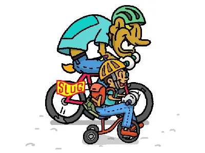 Bicycles are cool! bicycle bikes gif