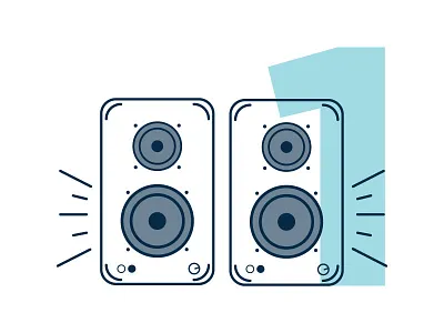 Top 10 Illustration 1 countdown illustration number sound speakers