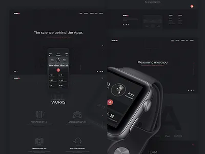 Mobilex Case design homepage instagram landing mobile mobilex page responsive ui ux web