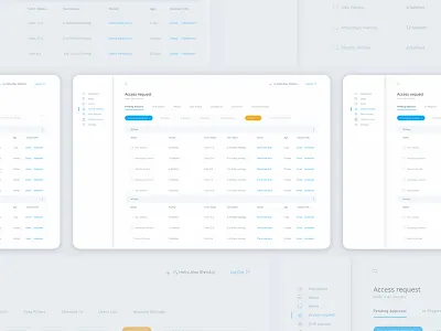 Healthcare Access Dashboard access application dashboard health healthcare interface medical productdesign ui ux webdesign
