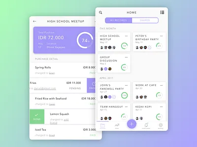 Finance Tracking App for Student android app debt finance ios loan reminder student track