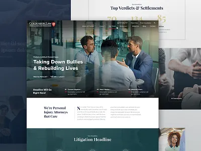 Law Firm Website clean business website drug enforcement litigation elegant court corporate web legal midwest mn luxury attorney ui landing minneapolis st paul minnesota criminal justice modern medical medicine design responsive law firm