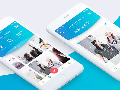 Fotolab Application album app mobile mobileapp photoalbum photography photos ui ux webdesign