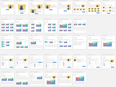 Interface Builder Templates builder charts graphs interface template