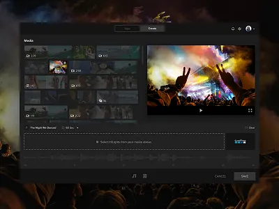 Quik for Desktop - Video Editor Empty State desktop editor gopro ui design ux design video video editor