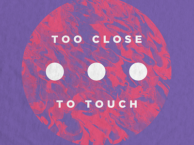 TCTT abstract apparel bandmerch icon paint pastal shirt tshirt type typography