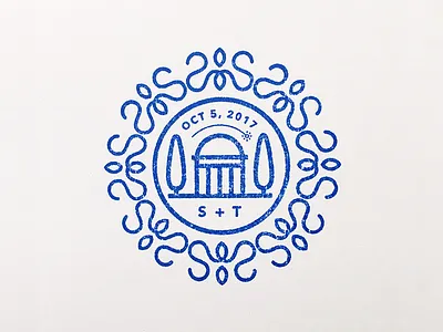 Wedding Emblem & Cards invitations logo rubber stamp stamp wedding