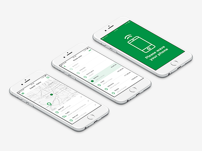 Pay Toll App app clean freeway highway ios iphone mobile pay service simple toll white
