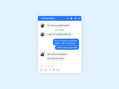 FB Like chatbox .sketch freebie chat clean facebook ui ux web webui