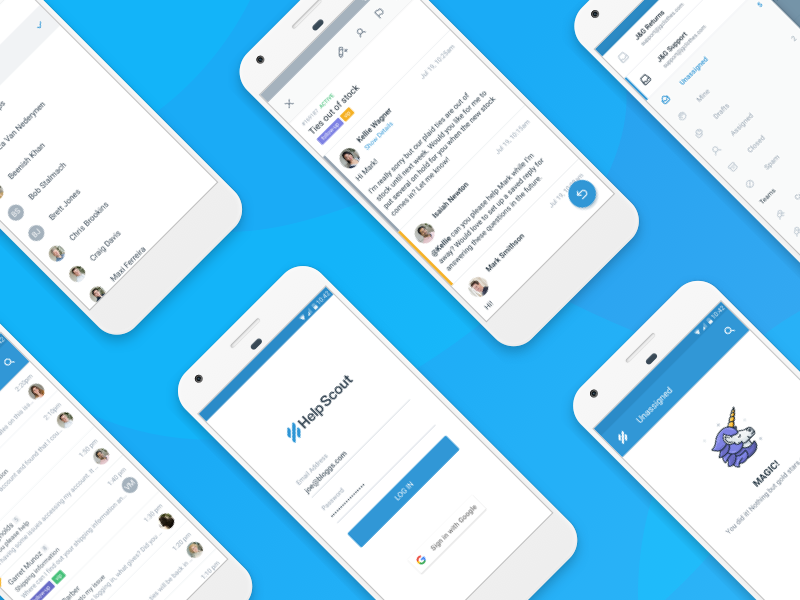 Example of Help Scout for Android