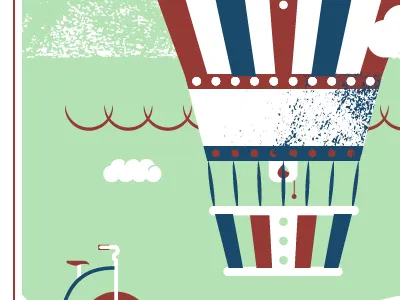 City and Colour Balloons balloon bicycle hotair