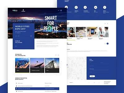 World Cities Expo 2017 website home clean design homepage interface landingpage layout modern typography ui ux web web design webdesign