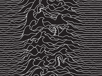 Love Division album cover design illustration joy division kickball line work vector