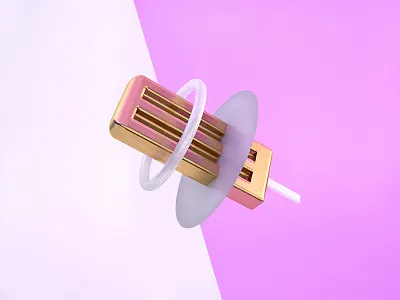 Ice-pop, droptop 3d 4d c4d capitalism cinema consumerism gold icepops minimal pops porcelain snacks