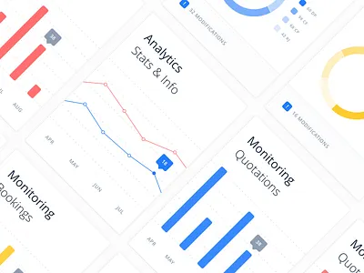 Analytics Dashboard analytics dashboard graph interface open sans ui ux