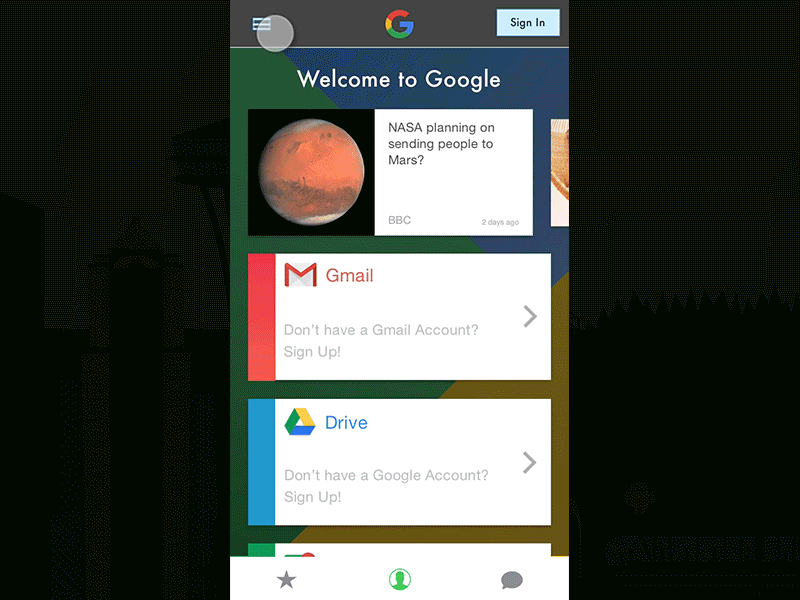 Fun Google Animation android animation design flinto gif google mobile sketch ui ux