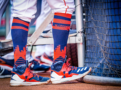 ASTROS x STANCE: H-Town astros baseball houston mlb socks sports stance uniform