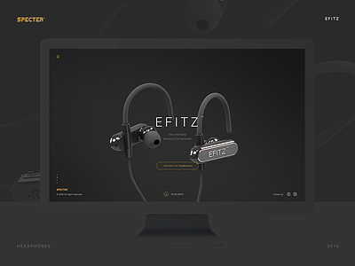Spectr headphones mainpage slider spectr uiux