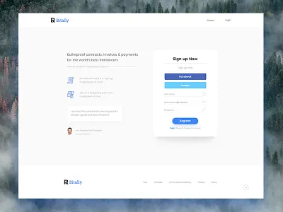 Sign Up Page application css design form html sign signup up web zihad