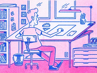 Riso Test comics riso risograph zine